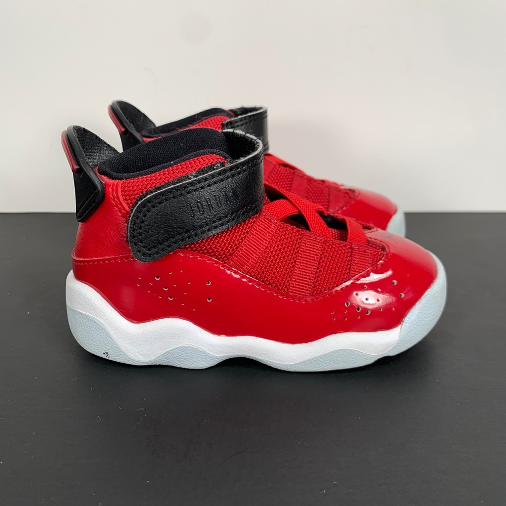 Nike Air Jordan 6 Rings Gym Red 323420-601 PS 6C - Picture 10 of 10